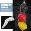 100 Piezas Bolsa De Malla PláStica Para Frutas Y Verduras