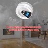 Smoke and Carbon Monoxide Alarm LCD Display CO Detector Smoke