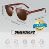 CGID Retro Sunglasses for Men Women Polarized UV400 Protection 2