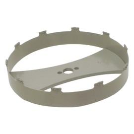 6 3/8" Carbide Grit Hole Saw with SDS Plus Arbor for Recessed Lighting, Drywall, Ceilings, Plaster Walls – 162mm Cutter for Speakers & LED Light Installation