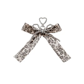 MakeMeChic Women's Key Chain Bow Charm Ribbon Metal Y2K Retro Bag Charms Accessories Multicoloured Medium