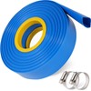 2" x 100 Ft Pool Backwash Hose, Blue Heavy Duty