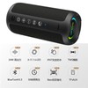 Ortizan Portable Bluetooth Speaker, IPX7 Waterproof, Heavy Bass, Wireless, Bluetooth