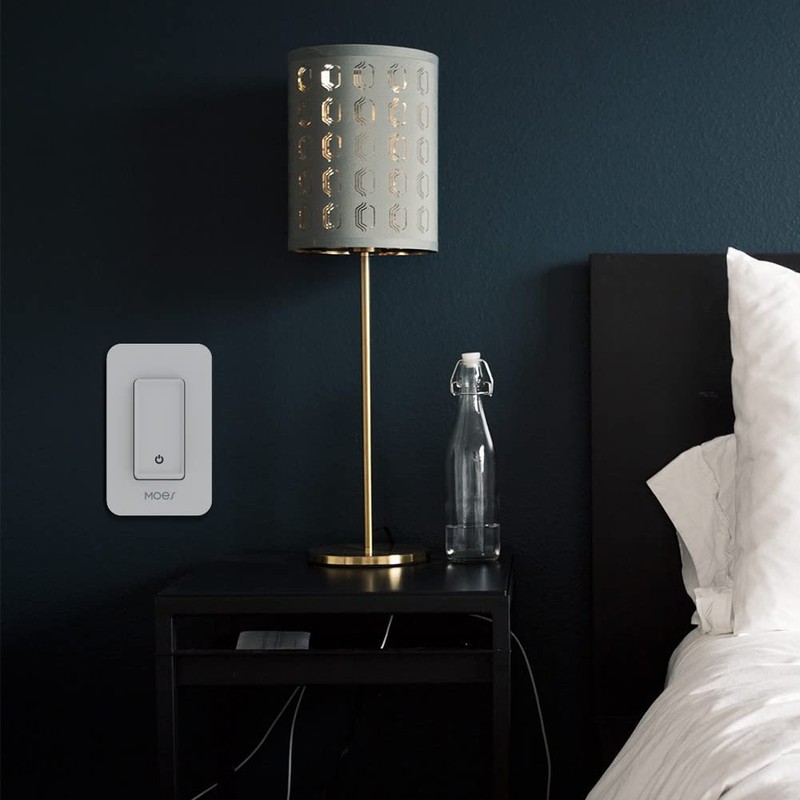 Smart Light Switch No Neutral Wire, No Capacitor, No hub