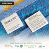 Semaxe Juego Paños Lavado 100 Algodón Lazos Colgar Etiquetas Inteligentes