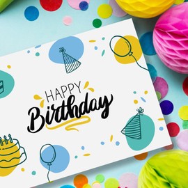 Birthday Snack Box Gift Basket (40 Piece Snack Box Care Package) Peanuts, Candy, Chips, Granola Bars & More - The Care Crate Co.