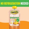 Mott’s Fruit Smoothies Vanilla Peach, 4.2 oz clear pouches, 8
