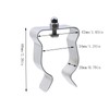 A Set Window Well Cover Hardware Kit, Install Clamps for