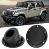 Black Fuel Tank Filler Cap Cover Fits for Jeep Wrangler