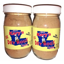 Kary's Fat Free, No Sodium Dry Roux 8oz Jar (2pk)