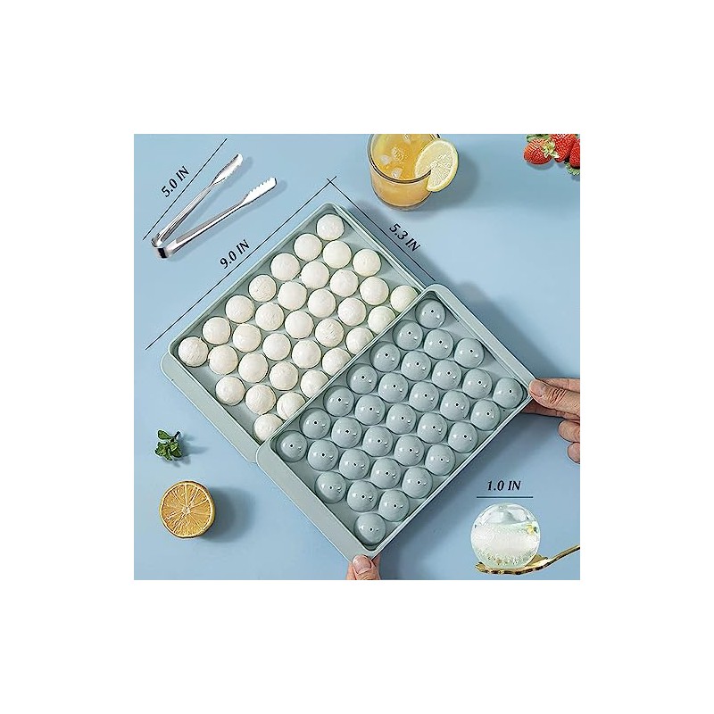 U Chef Bandejas Redondas para Cubitos de Hielo, Molde para