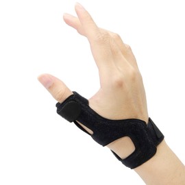 Wepai Thumb Orthosis Left Right, Breathable Lightweight Thumb Bandage for Arthritis, Tendonitis, Soft Tissue Injuries, Sprains Thumb CCD Joint Thumb Support (Universal)