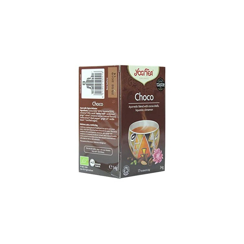 Yogi Tea Organic Fairtrade Choco Tea Bags x 5 (Pack