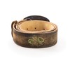 Traditional Costume Belt with Embroidery - Genuine Leather Belt, Original