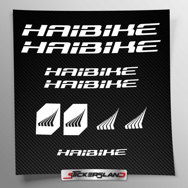 Sticker Set Compatible with Frame MTB Mountain Bike and Helmet