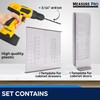 MeasurePro Cabinet Door & Drawer Hardware Installation Template Kit Made