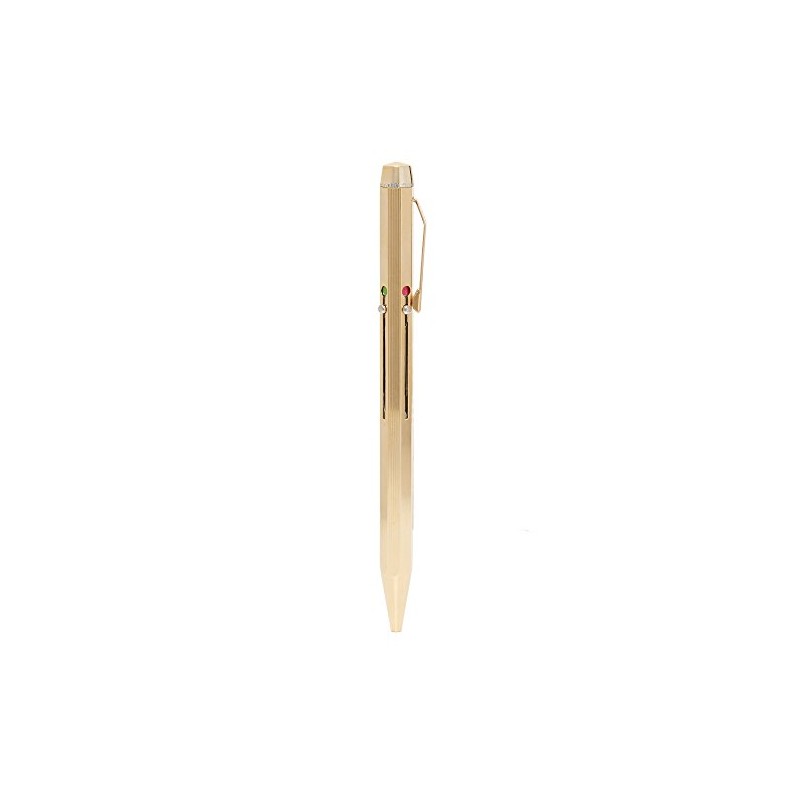 4 Color Ballpoint Pen, Gold [T3258]