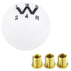 Arenbel Shifter Knobs 5 Speed Racing Shift Ball Car Gear Lever Knob Stick Handle Replacement Fit Most Auto Manual Vehicles
