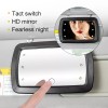 XUKEY universal LED LIghted car sun visor vanity mirror clip-on