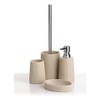 Tatay Saigon Soap Dish, Polyresin, Beige, One Size