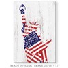 Renditions Gallery Canvas Patriotic Wall Art Paintings & Prints Flag