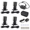 YaeCCC Dimmable LED Mini Spotlight Jewelry Showcase Display Lights Black