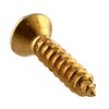 #5 x 5/8" Brass Flat Countersunk Head Phillips Drive Wood