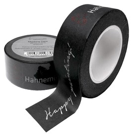 Hahnemühle Masking Tape Waterproof Watercolor Washi Tape 20 Meters Long (Grey, 20mm)