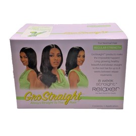 GroStraight Relaxer For Normal Hair Regular Strength 1 Application
