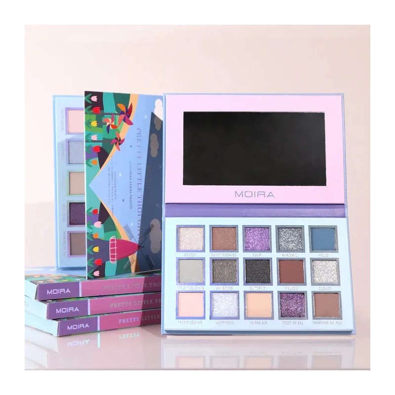Paleta De Sombras Moira Pretty Little Thoughts 15 Tonos