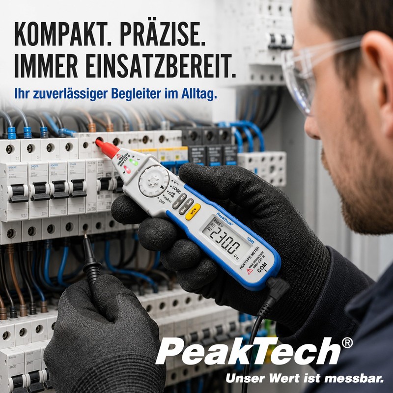 Peak Tech 3 1/2 Digit Pen Digital Multimeter with Voltage