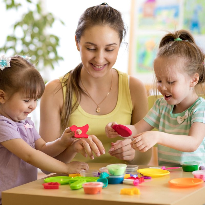 20 Pcs Play Doh Tools Set – Animal Shape Cutters,