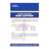 CHAMPION C-70 Contour Cut Knee Support V-Large, Beige, V-Large