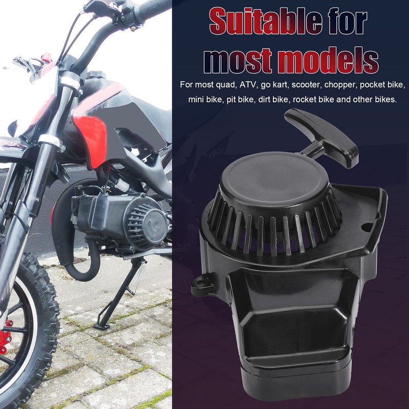QAZAKY Pull Start Starter for 33cc 43cc 47cc 49cc 50cc