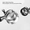 58mm Coffee Dosing Funnel Italian Magnetic Aluminium Alloy Coffee Powder