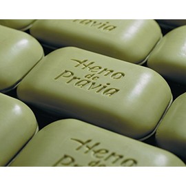 Heno De Pravia Jabón En Barra para Unisex, Original C/4, (150g) 4 Pack, Amarillo, 150 Gram