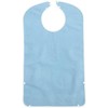 Beavorty Babero para Adulto Azul, Protector de Ropa Lavable y