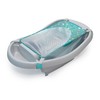 Ingenuity Comfy Clean Deluxe Newborn to Toddler Baby Bathtub, 3-in-1
