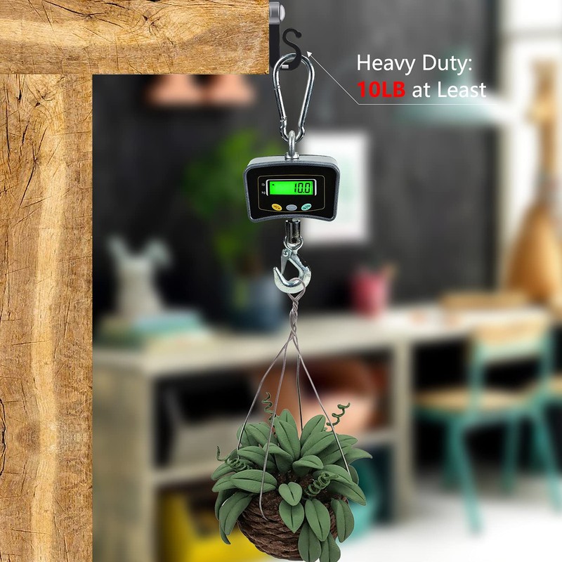 HuyxyTec Q-Hanger Screw Hooks, 20 Pack Outdoor Indoor Light Holder