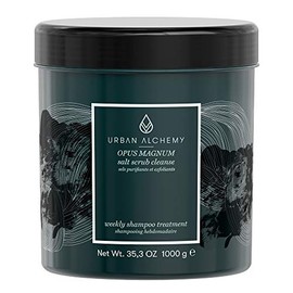 URBAN ALCHEMY - Opus Magnum Salt Scrub Cleanse 1 Litre Deep Cleansing Exfoliating Shampoo for Scalp and Hair