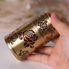 Toothpick Box Cotton Swab Holder Dual Use Retro Light Luxury