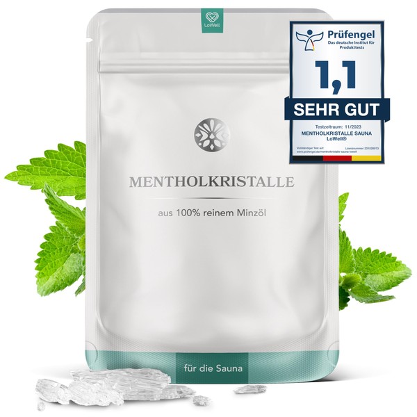 LoWell® 500 g Menthol Crystals Made from 100% Pure Mint