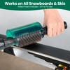 Ski Wax Kit with Quick Change Axle, 100mm Roto Brush