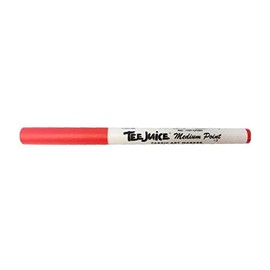 Jacquard Tee-Juice Fabric Marker Medium Tip Red