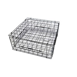 KUFA Heavy duty vinyl coated crab trap 28"x28"x12" (S70)