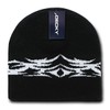 DECKY Tribal Beanie, Black
