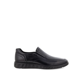 ECCO Men's S Lite Hybrid Apron Toe Slip On Loafer, Black, 12-12.5