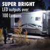 Lumitronics RV 12V LED Outdoor Exterior Porch Light Utility Lighting