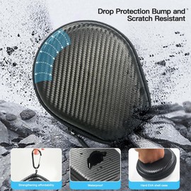 Case for Aftershokz Aeropex AS800,Shokz OpenRun Pro,OpenSwim,OpenSwim Pro,OpenRun,OpenRun Mini,Anti Scratch Premium Full Protective,Shockproof Ultra Slim Hockproof Bone Conduction Earphone Cover,Black