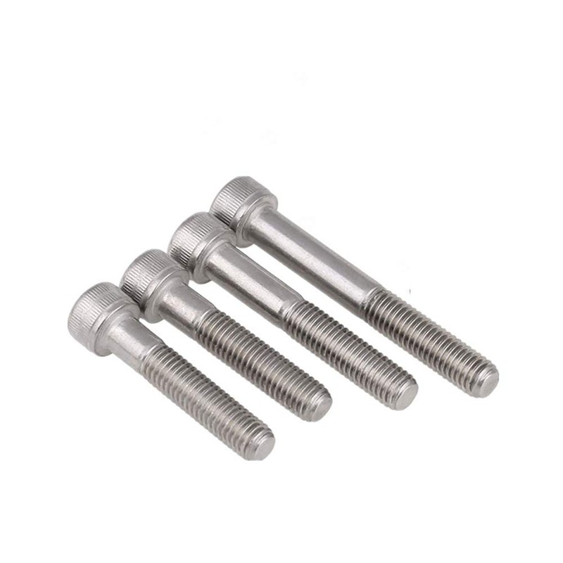 2Pcs Hex Socket Cap Head Screws Stainless Steel Hexagonal Head